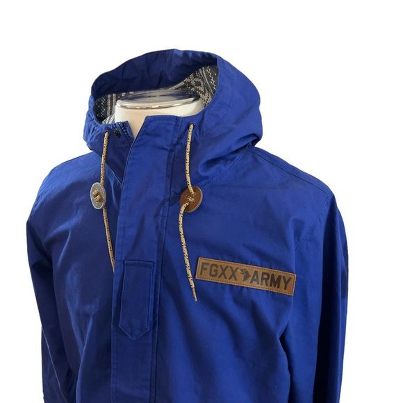 Mens FGXX Army Fingerxx Jacket - Size Large - Picture 1 of 9